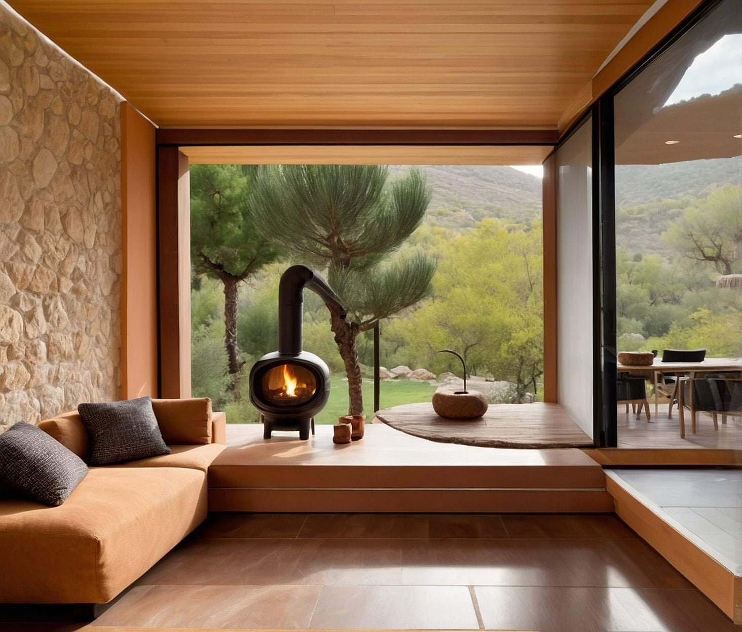 Encanto rústico y tranquilidad